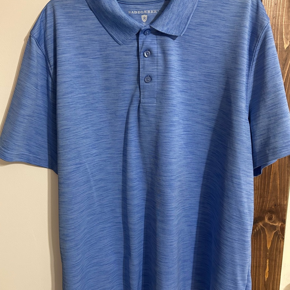 Saddlebred Light Blue Polo Shirt